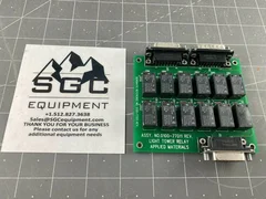 Applied Materials (AMAT) 0100-77011 PCB LIGHT TOWER RELAY  