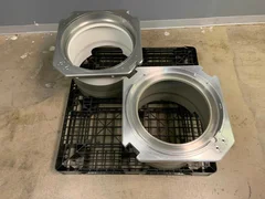 Lot of 2 * AMAT Applied Materials 0040-87219 & 0040-79912 EMax CT Wall Liners