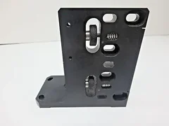 AMAT 0040-09271 BRACKET, BASE, WAFER LIFT with springs and adjusting screws.