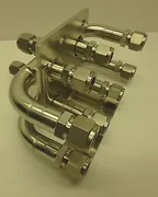Applied Materials 0050-27999 Supply & Return Manifold 1/2" Tube Swagelok 316 SS