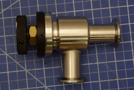 14110-0103 / MANUAL VACUUM VALVE AMAT 3870-01056 / HVA (HIGH VACUUM APPARATUS)