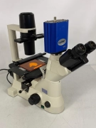 Nikon Eclipse TS-100-F Inverted Phase Contrast Microscope with Photometrics Cool