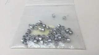 Applied Materials Type 3790-01030 AMAT Aluminum Spacer 1/4 OD (Pack Of 54)
