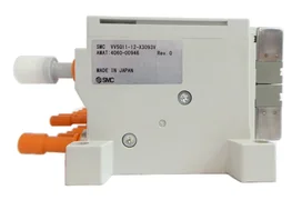 SMC VV5Q11-12-X3093V 12-Port Pneumatic Manifold AMAT 4060-00946 Working Surplus