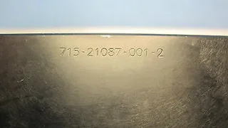 LAM RESEARCH 715-801125-004 REV.C METAL PLATE