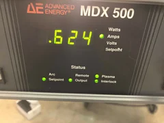 Advanced Energy MDX-500 DC Sputtering Power Supply - 6 mo wrty / # 3152296-004 A