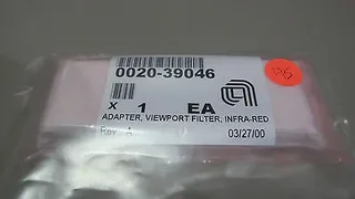 APPLIED MATERIALS P/N 0020-39046 ADAPTER VIEWPORT FILTER ,INFRARED REV.A