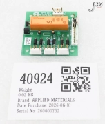 40924 APPLIED MATERIALS PCB, DPS MAINTENANCE CONTROL (PARTS) 0100-35192
