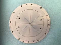 0020-30314 PEDESTAL ALUM/POLY/WSI 150MM FLAT, lot of 2