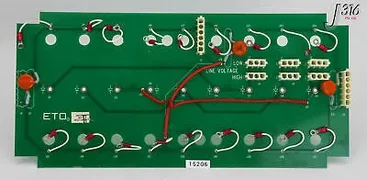 15206 ETO PCB RF GEN HV DIODE BD 80-S09/S10 AMAT 0190-18154 ABX-X302