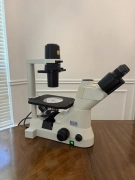 Nikon Eclipse TS100-F Inverted Microscope w 4 Objectives