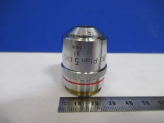 NIKON JAPAN BD 5X /210 DIC OBJECTIVE MICROSCOPE PART AS PICTURED V2-A-08