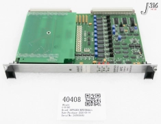 40408 APPLIED MATERIALS PCB, MULTIPLEXED I/O CTRL BD 0190-35789