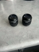 Pair Nikon C-W10xB/22 Stereo Microscope Eyepiece