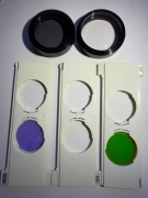 Nikon Inverted Microscope Filters GIF and NCB ø32.8mm and ø50mm