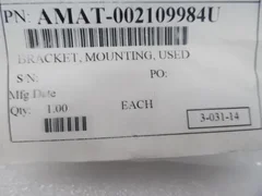 APPLIED MATERIALS AMAT 0021-09984 BRACKET MOUNTING