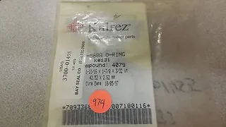 3700-01455, Applied Materials, ORING ID 1.674 CSD .103 KALREZ 4079 75DURO BLK