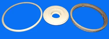 Lot 3 AMAT Ring 300mm Ceramic Liner DSP APC 0200-02349 / 0200-00189 / 0200-03969