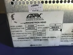 ASTeX D13449 3.5 kW Magnetron Head 2450 MHz AMAT 0190-18128 Applied Materials