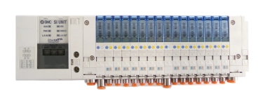 SMC SS5J3-60SDND-X1129 16-Port Pneumatic Manifold AMAT 0190-81803 New Surplus