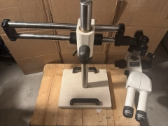 Nikon Stereo Microscope SMZ800N w/Trinocular Tilting Head & Boomstand Achro 0.5x