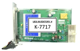 Nikon 4S050-702 PCB Card M-Power Board NSR FX-601F Lithography System Working