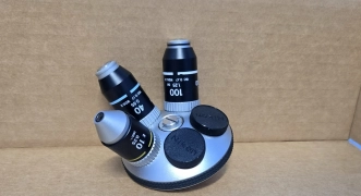 Nikon microscope Lens Objectives 10X / 40X / 100X (INV02-BINY001B)