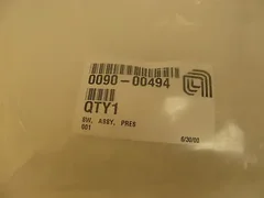 NEW APPLIED MATERIALS AMAT 0090-00494 SW ASSY PRES
