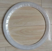 AMAT 93-30204-B-WCQ // 1922-44507 Semiconductor Chamber Liner Ring Quartz Used
