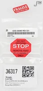 36317 APPLIED MATERIALS WINDOW SLIT AL203 (NEW) 0200-35596