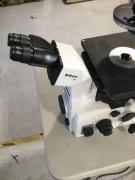 NIKON ECLIPSE TE2000-U INVERTED PHASE CONTRACT MICROSCOPE UNTESTED