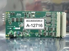 MKS Instruments AS01396-6-11 Analog I/O VME PCB Card CDN396 AMAT 0190-24116 Used