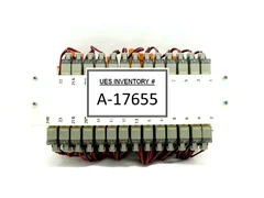 SMC US3938 14-Port Pneumatic Manifold AMAT 0190-06706 Working Surplus