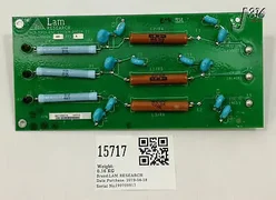 15717 LAM RESEARCH PCB ASSY ESC FILTER BICEP II 810-064624-420