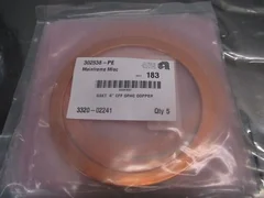 5 Doloway G-600 Gasket, 6", CFF OFFHC, Copper, Flange, AMAT 3320-02241, 114340