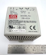 MEAN WELL DR-4524 Din Rail Power Supply AMAT ASML SVG In 100-240VAC Out 24V 2A