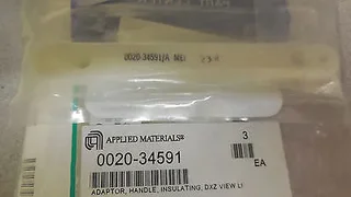 0020-34591, Applied Materials, ADAPTOR, HANDLE, INSULATING, DXZ VIEW LI