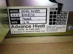 AMAT Advance HiVolt Power Supply 0090-90389 HVU A1008130 High Voltage Sn 196668