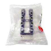AMAT Applied Materials 0040-84168 004 Heat Exchanger Manifold, Stainless Steel