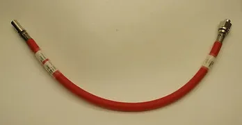 AMAT 0190-00721 HOSE ASSY, HT/TTF 18" MALE TO MANIFOLD parker 919J-6-RED