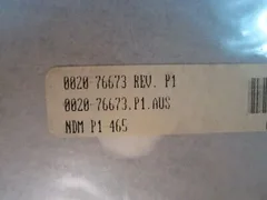 Applied Materials AMAT 0020-76673 WAFER ALUMINUM CALIBRATION
