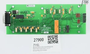 27900 APPLIED MATERIALS PCB, H/V DC GENERATOR COMBINER BOX 0100-02121