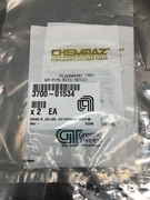 2 AMAT 3700-01534 O-RING, CHEMRAZ 9111-SC513, AS-568A-111 CPD 513, 115415
