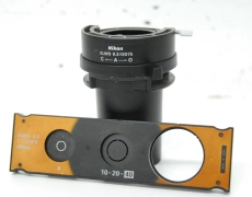 Nikon TI-CELWD ELWD 0.3/OD75 Condenser W/ T1-SNCP EWLD 0.3 Phase Slider - TS100