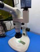 Nikon SMZ800N Stereo Microscope with Plan 1X Objective/C-W10xB/22 Eyepieces.
