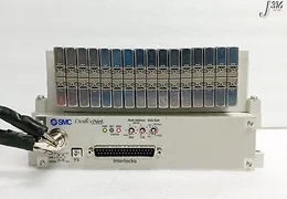 29821 SMC 16-SLOT PNEU MANF, AMAT 4060-00979 W/ EX420-SDN2 VV5Q11-16-X1593V