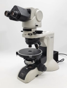 Nikon Microscope LV100N POL Polarizing with Tilting Ergo Head