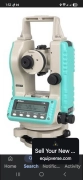Nikon NE-101 Digital Construction Theodolite - White/Blue
