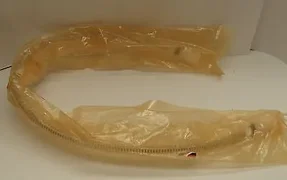 AMAT 3400-01449 DI Water Hose Assy 1/4ID 33" Long 3/8 Flare Fittings 233553116