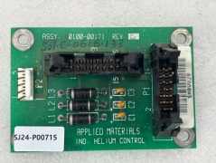 PCB ASSEMBLY INDEPENDENT HELIUM CONTROL / AMAT / 0100-00171